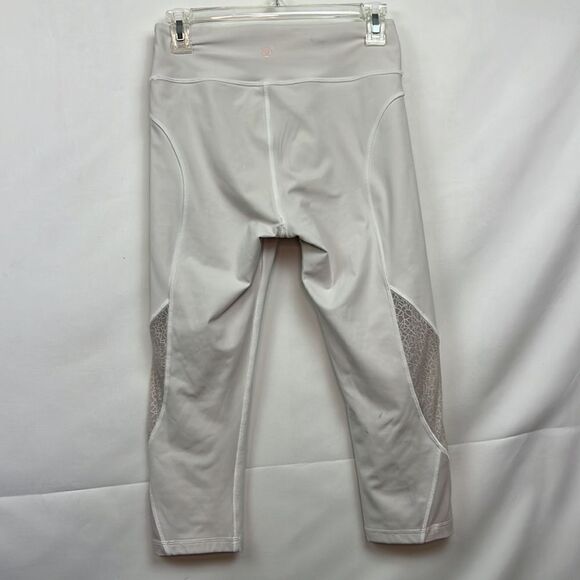 Lululemon Twist and train white cropped leggings white size 6 - Picture 12 of 13